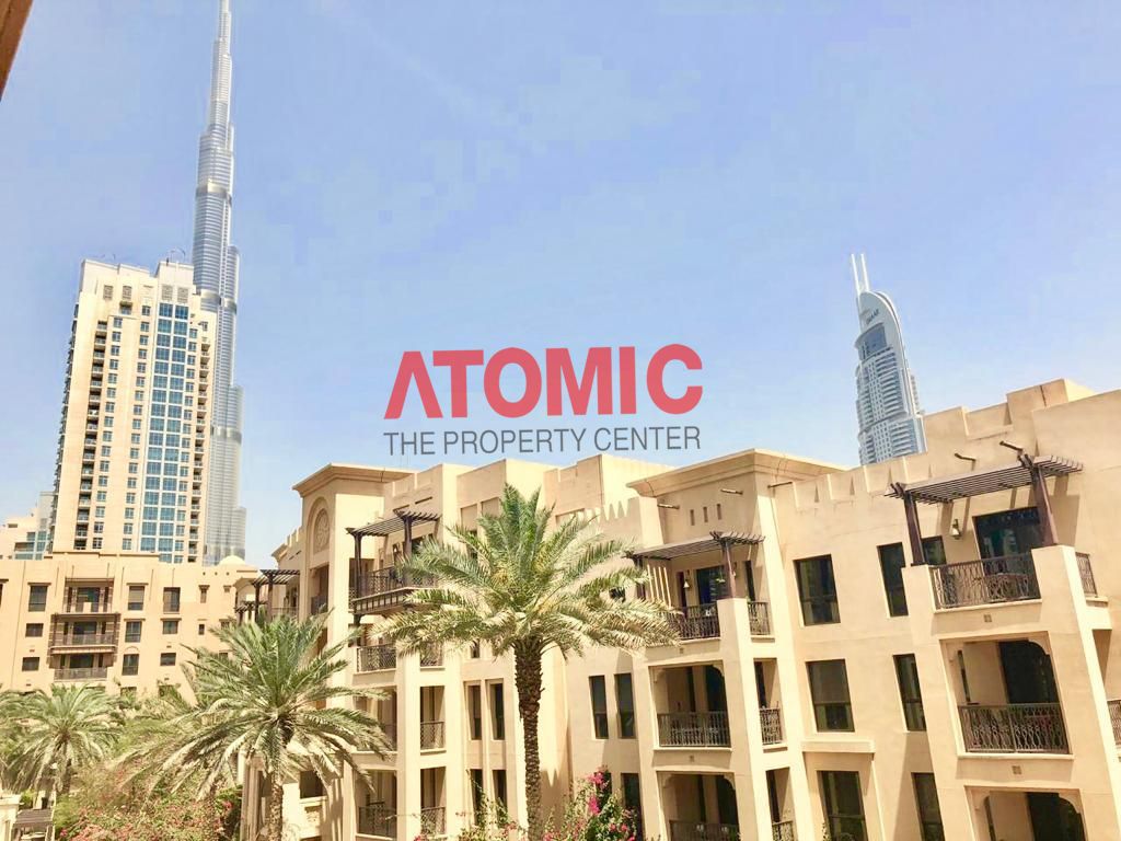 Amazing unfurnished 1bhk in Kamoon old town with Burj khalifa view