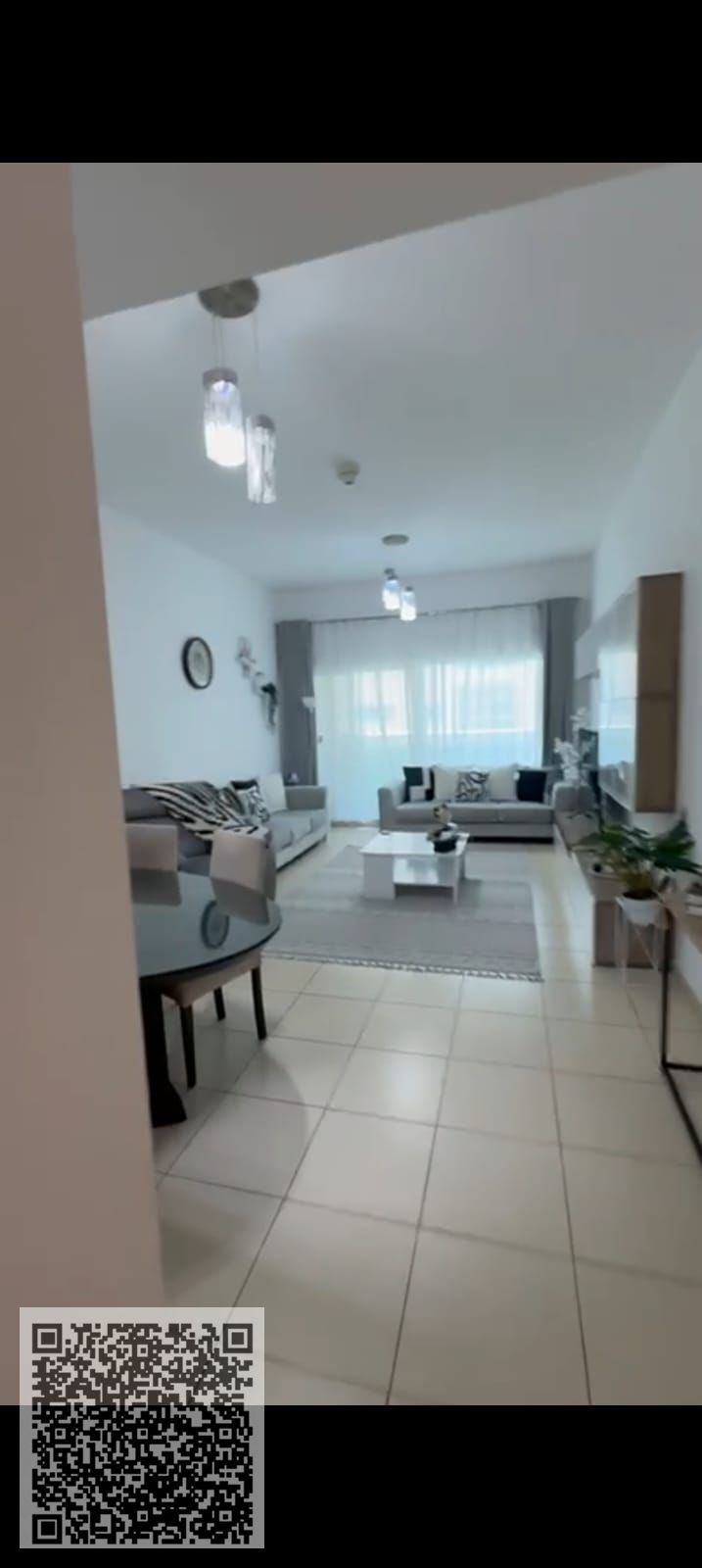 Two-bedroom apartment for sale in Ajman Towers One, high floor, with sea view.