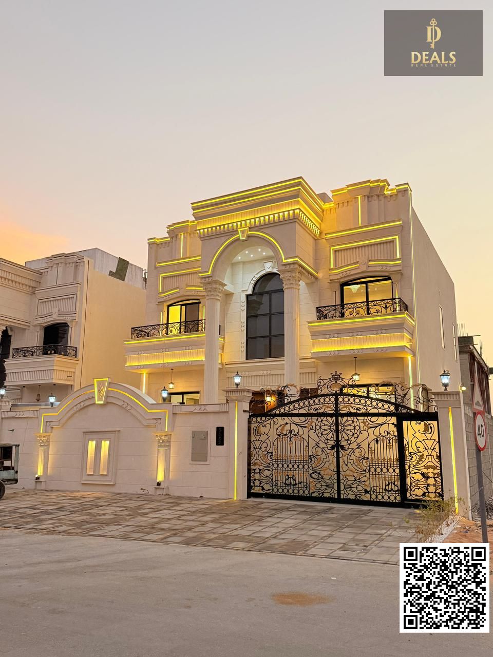 The Luxury Masterpiece: "Magnificent Classic VIP Villa in Al Helio 2 | 6 Master BR | 2.3M AED"