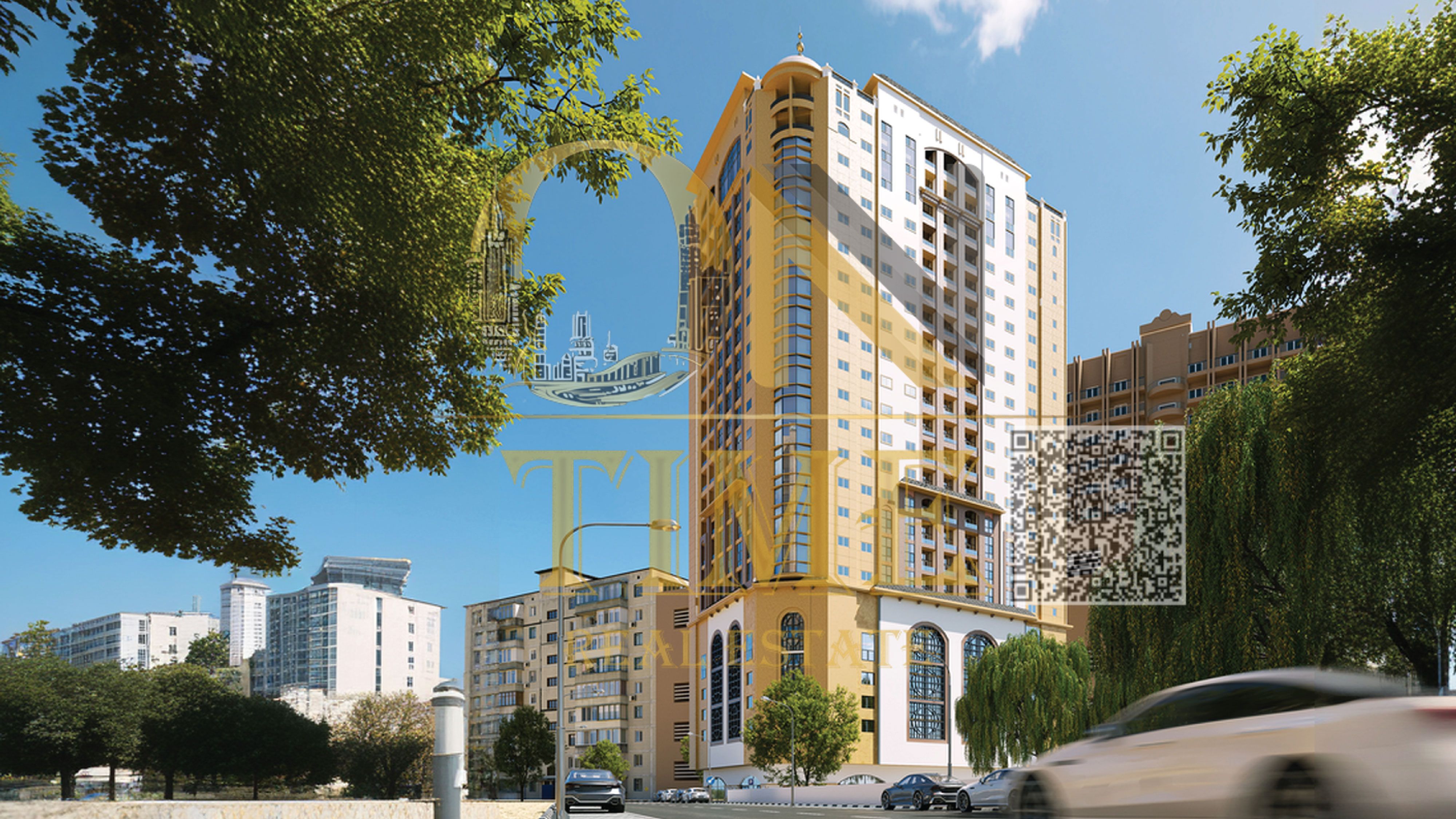 Below market price - Exclusive monthly installment of 6700 AED | Strategic location | Freehold ownership and free registration | Parking and gym