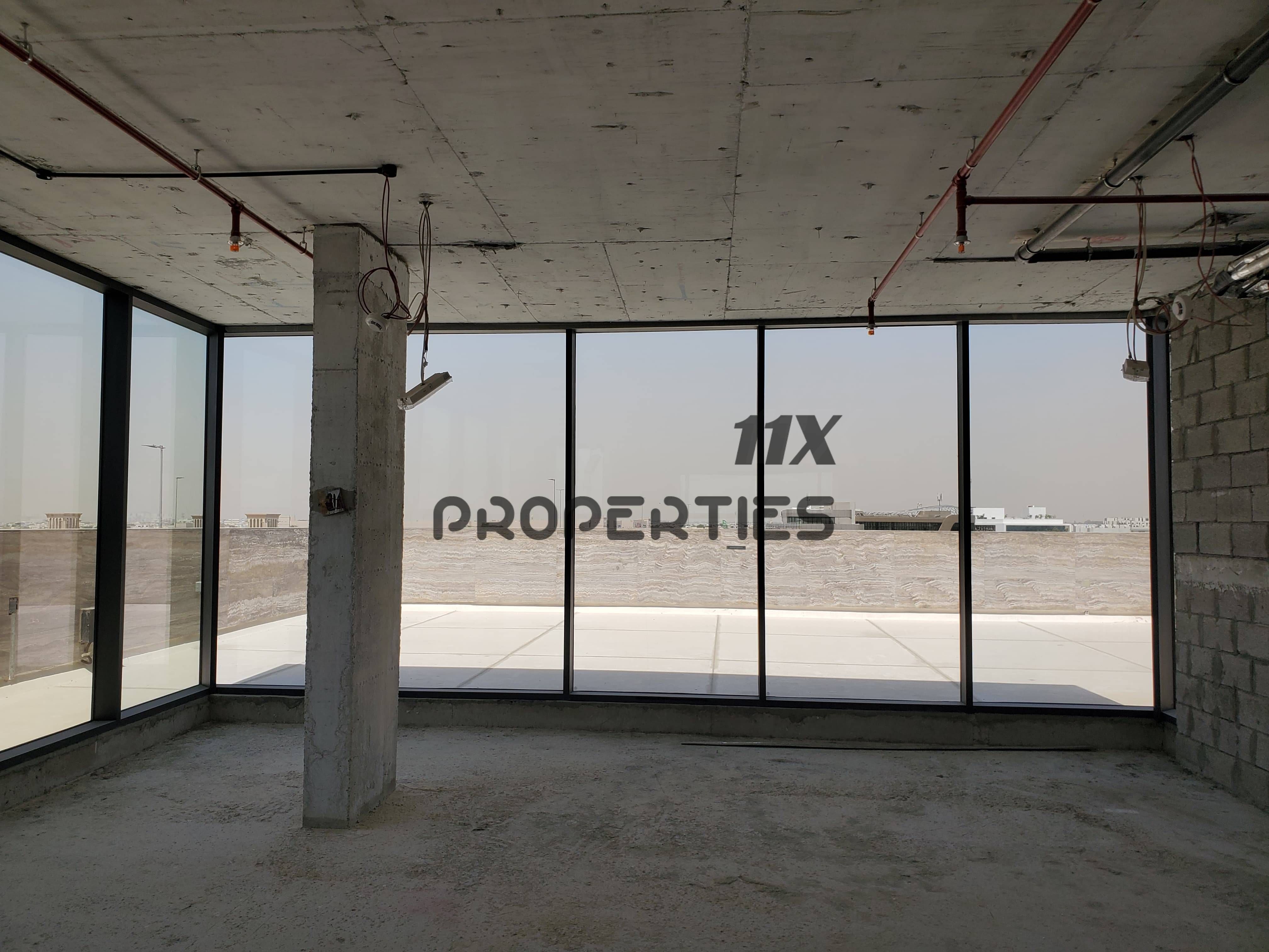 Rooftop Cafe for Rent | Shell & Core | Mirdif