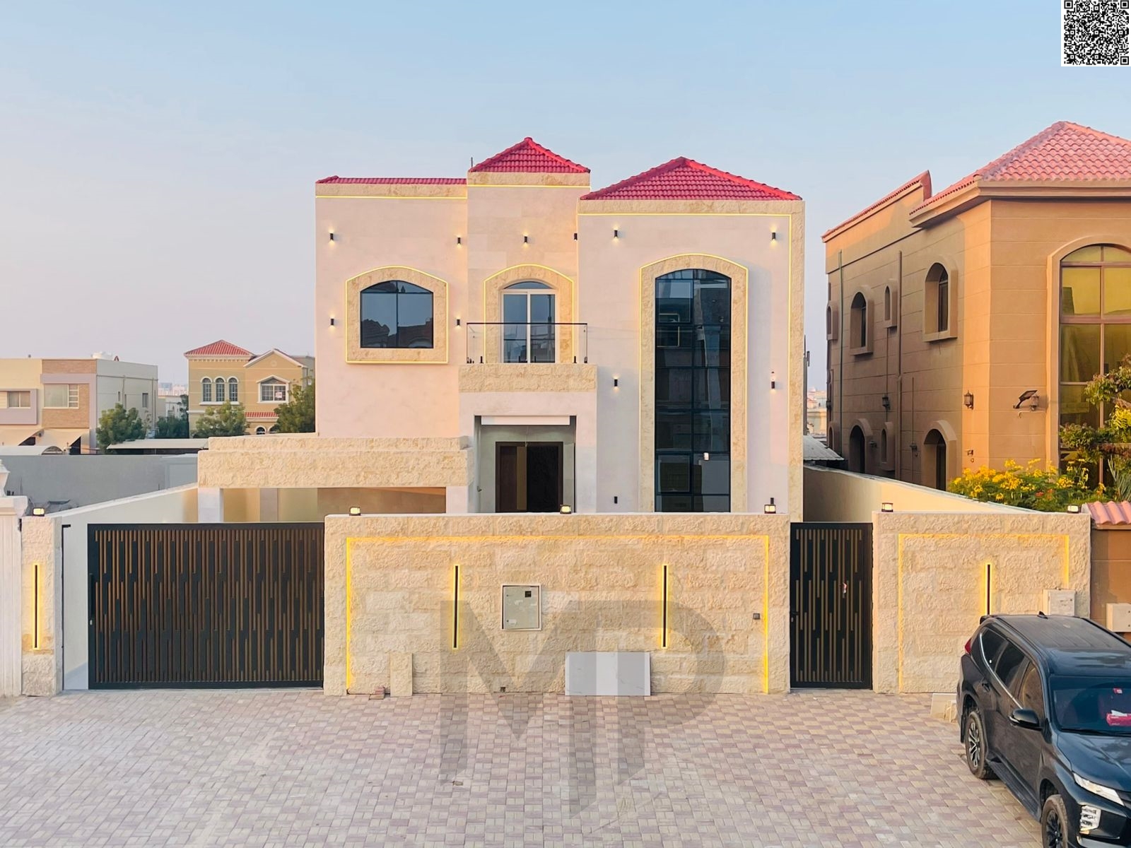 Upscale, modernly designed apartment located in Al Muwaihat 1, featuring spacious areas and high-quality finishes, with an ideal location directly opp