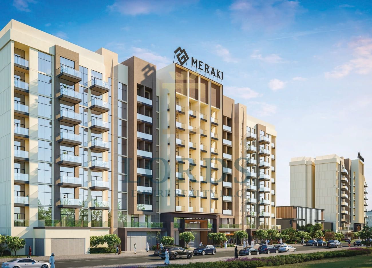Furnished 2BR | The Haven II Majan | Park & City Views