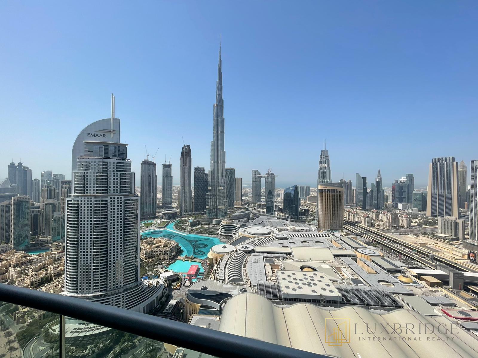 VACANT UNIT | FULL BURJ AND FOUNTAIN VIEW