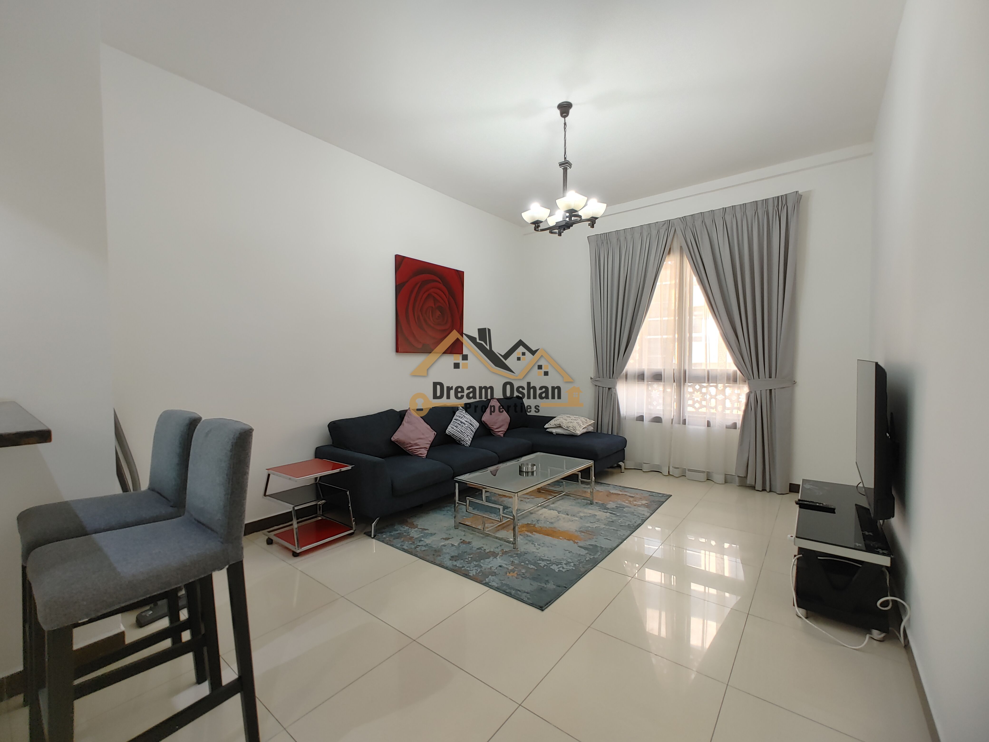 Furnished 1BR | Mirage Residence DSO | Balcony & Gym Access