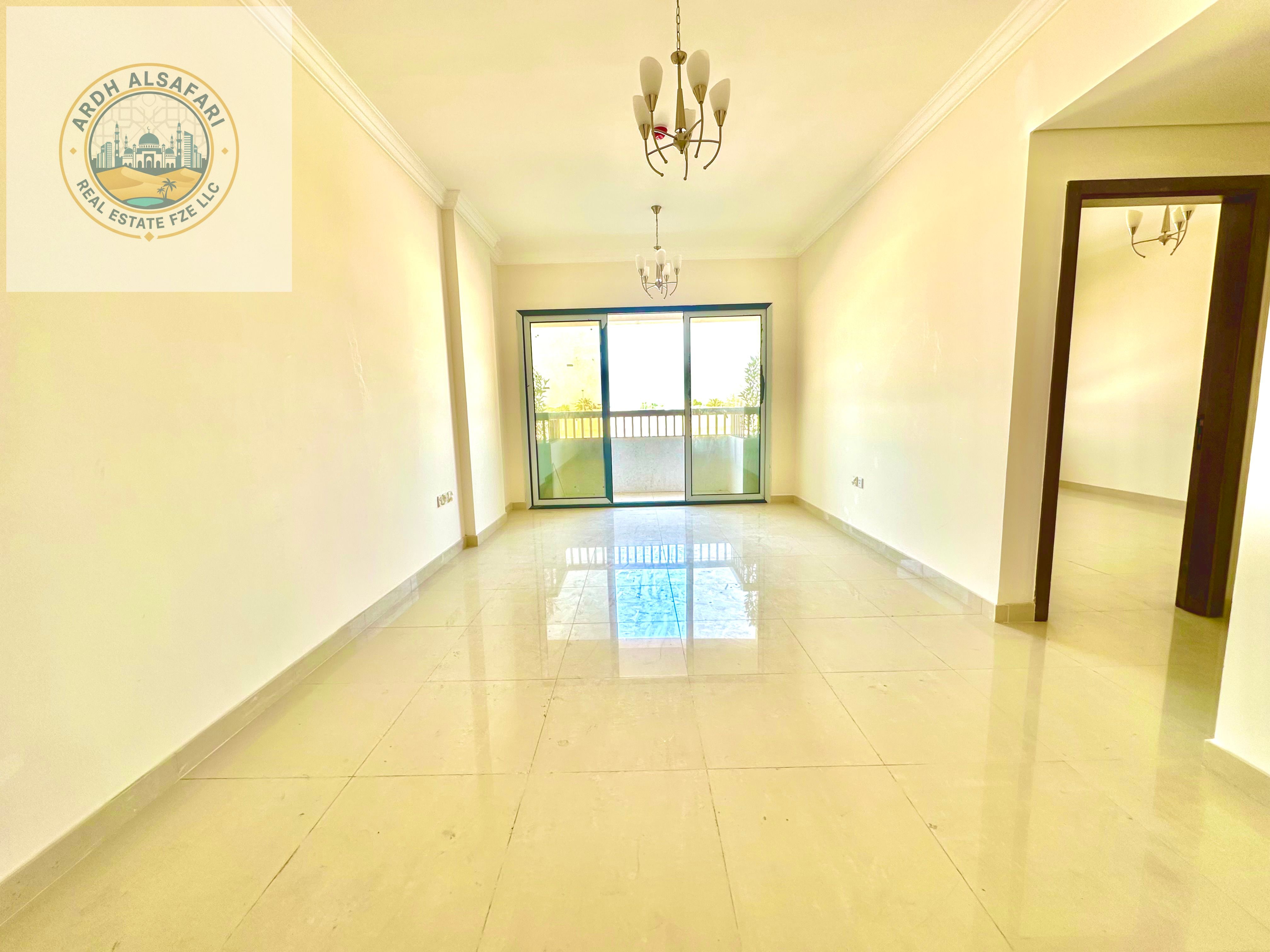 1 month free 12 cheaqes payments brand new with balcony ready to move