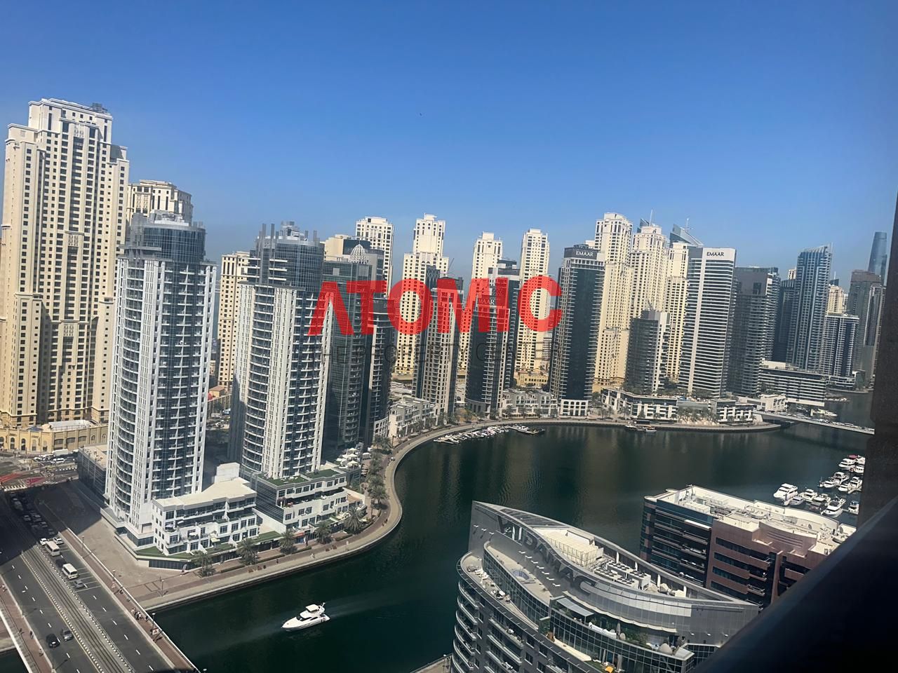 CHILLER FREE ! 2 B/R +MAID ROOM ! FULL MARINA VIEW ! NEAR BEACH AND METRO
