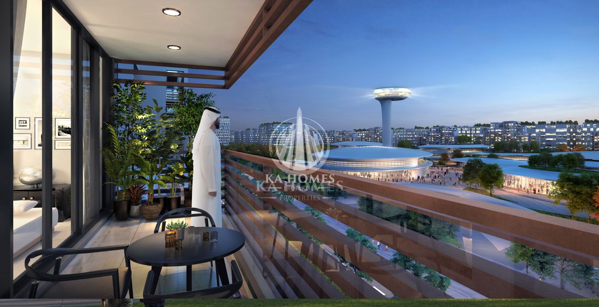 Only 5% down payment – A variety of spacious apartments with stunning views