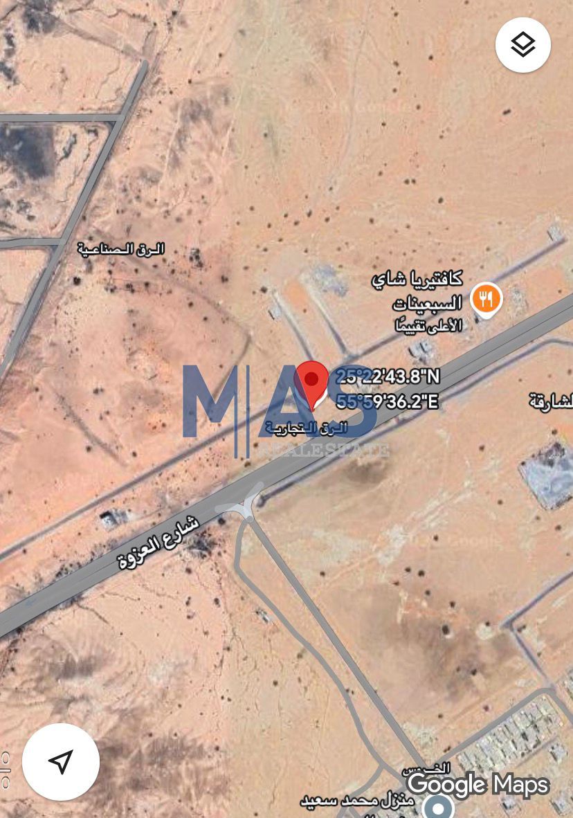 Commercial Land for Sale - Suhaila Al Raq Commercial | Sharjah