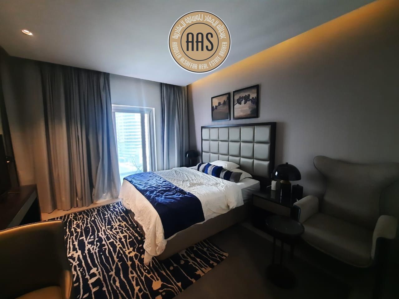 Fully Furnished & Spacious Layout Studio| Avaliable for sale | Burj Khalifa & Canal Views