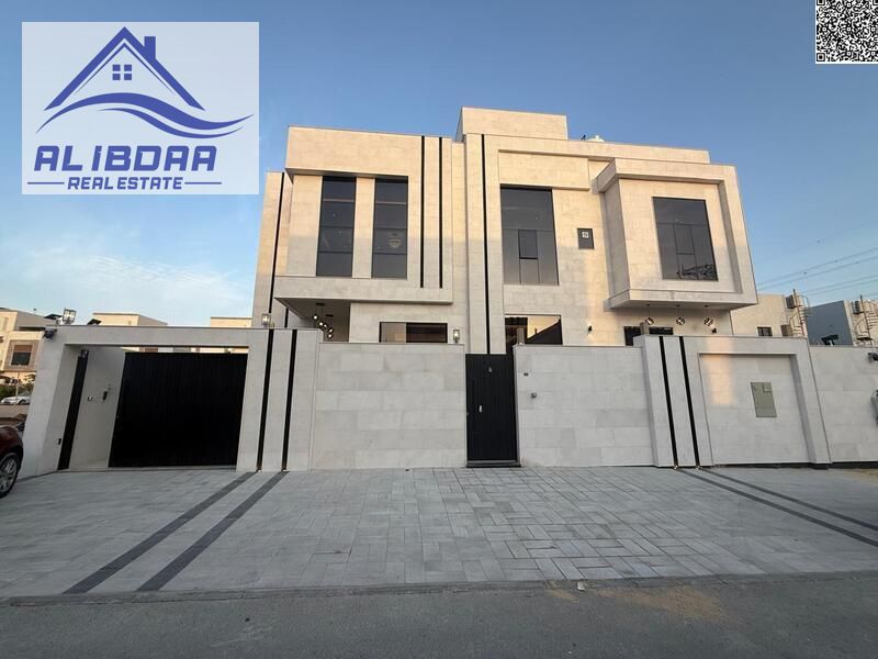 Brand New Villa for Rent Location: Al Yasmeen – Ajman Opposite Al Rahmaniya – Prime location close to Sharjah Villa Features: 6 Master Be