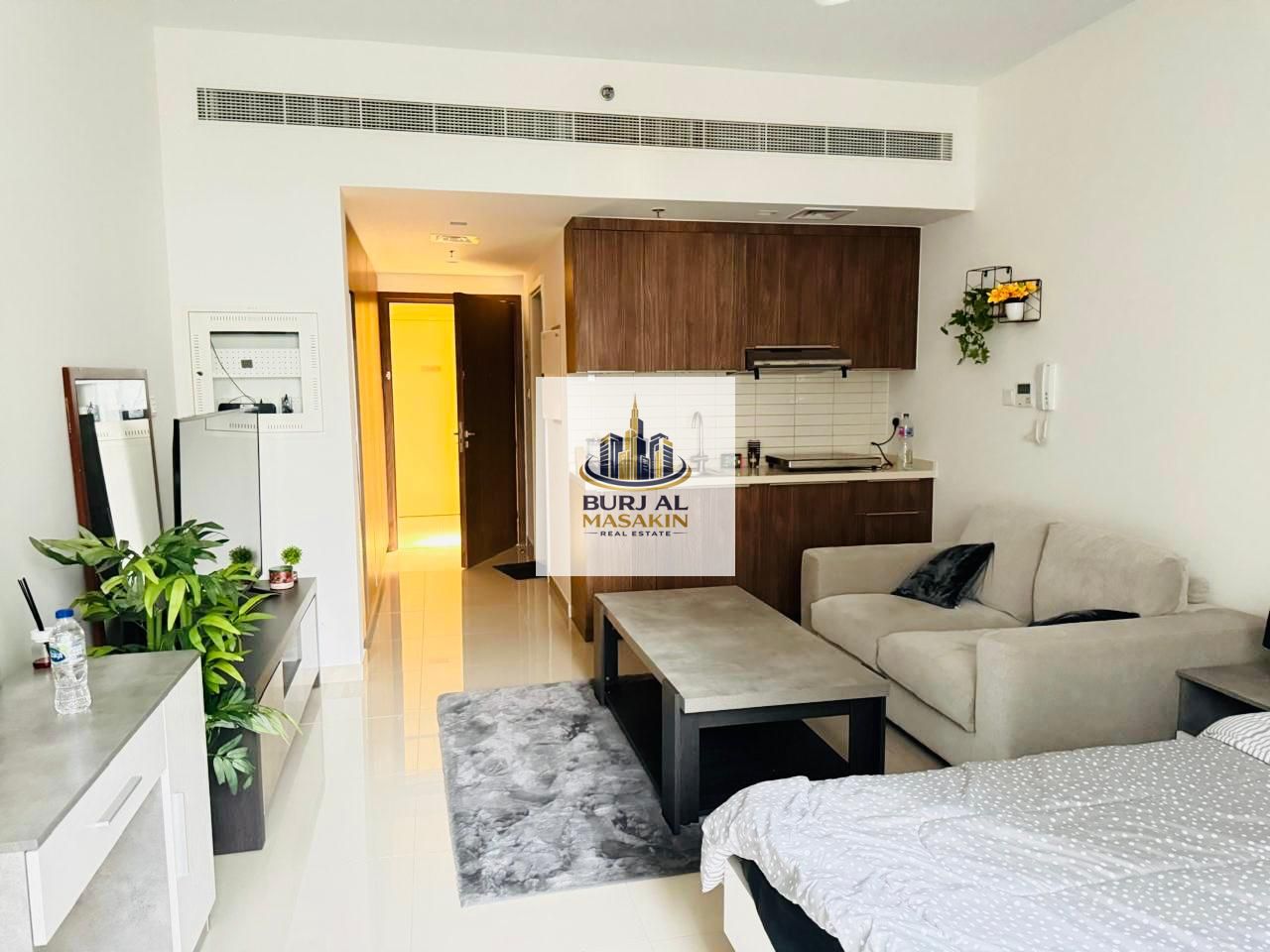 Fully Furnished Studio for Rent | AED 40K | 450 Sqft | Uptown Al Zahia