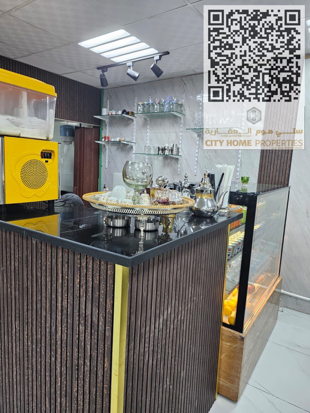 Golden Investment Opportunity – Fully Equipped Restaurant in a Prime Location in Ajman • Size: 200 m² • Spacious dining hall accommodating up t