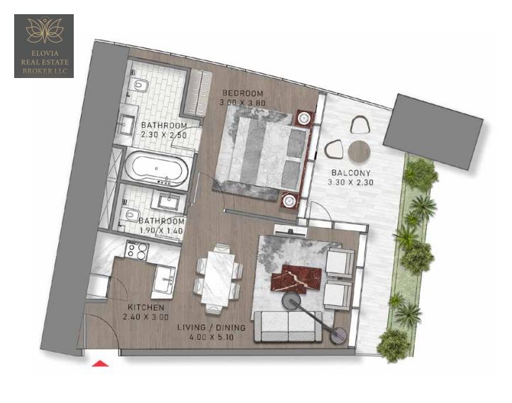 Corner unit | OP Price | Pool View