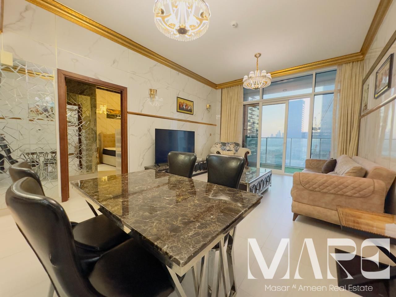 Furnished 1BR | Park Gate Residence A | Balcony & Downtown View