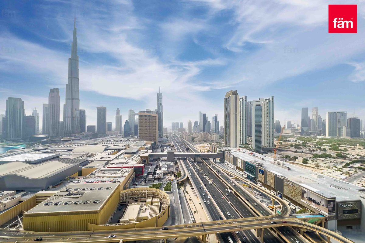 Burj Khalifa View | High Floor | Corner Unit
