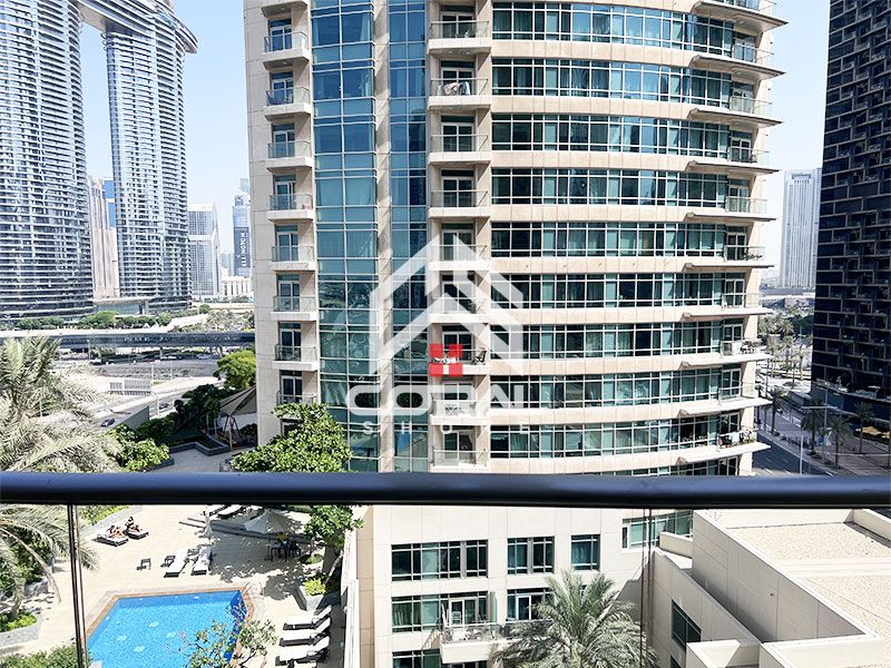 Ready to move | Huge | Partial Burj Khalifa and Boulevard view
