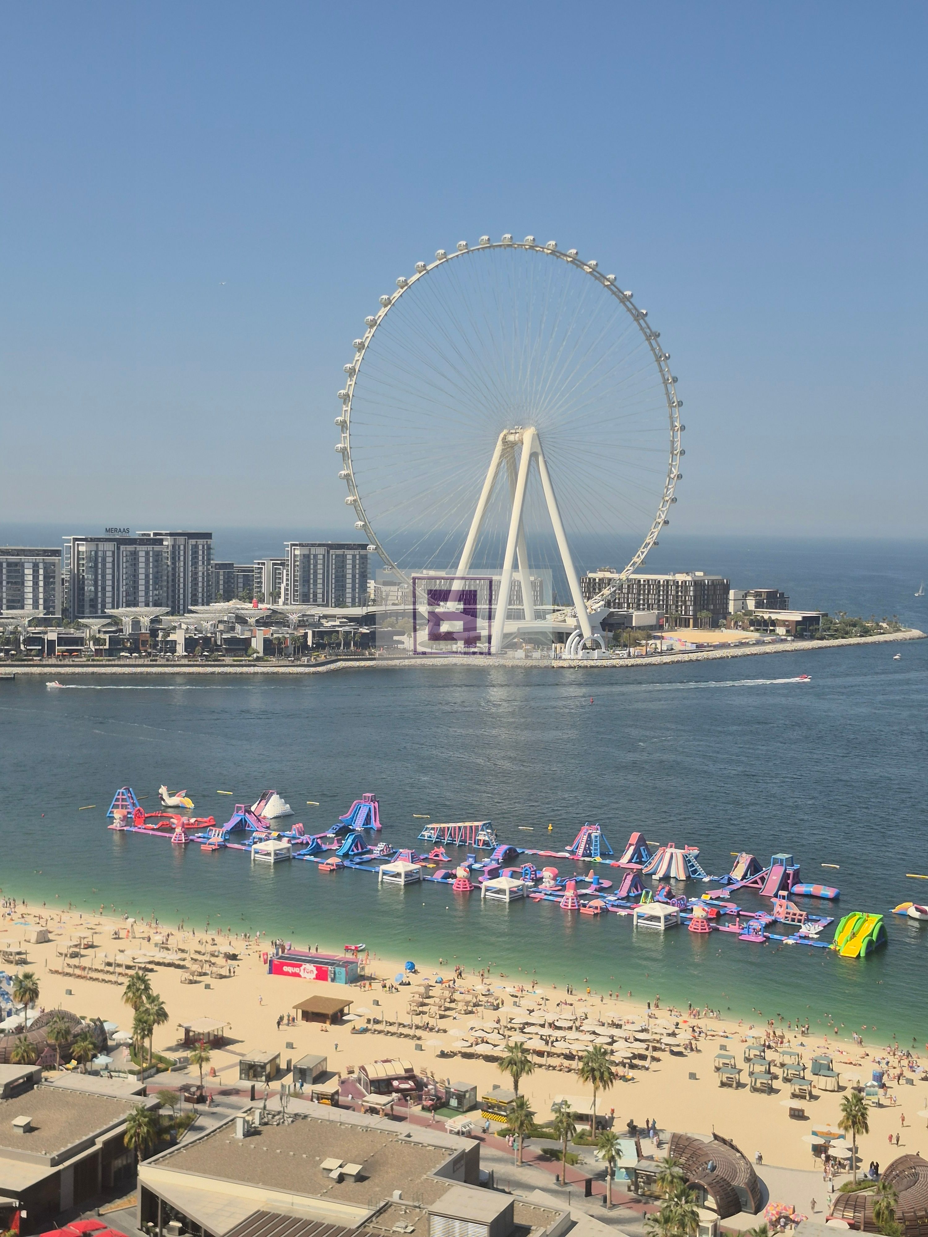 Panoramic Sea View 3BR | Beachfront Living | JBR