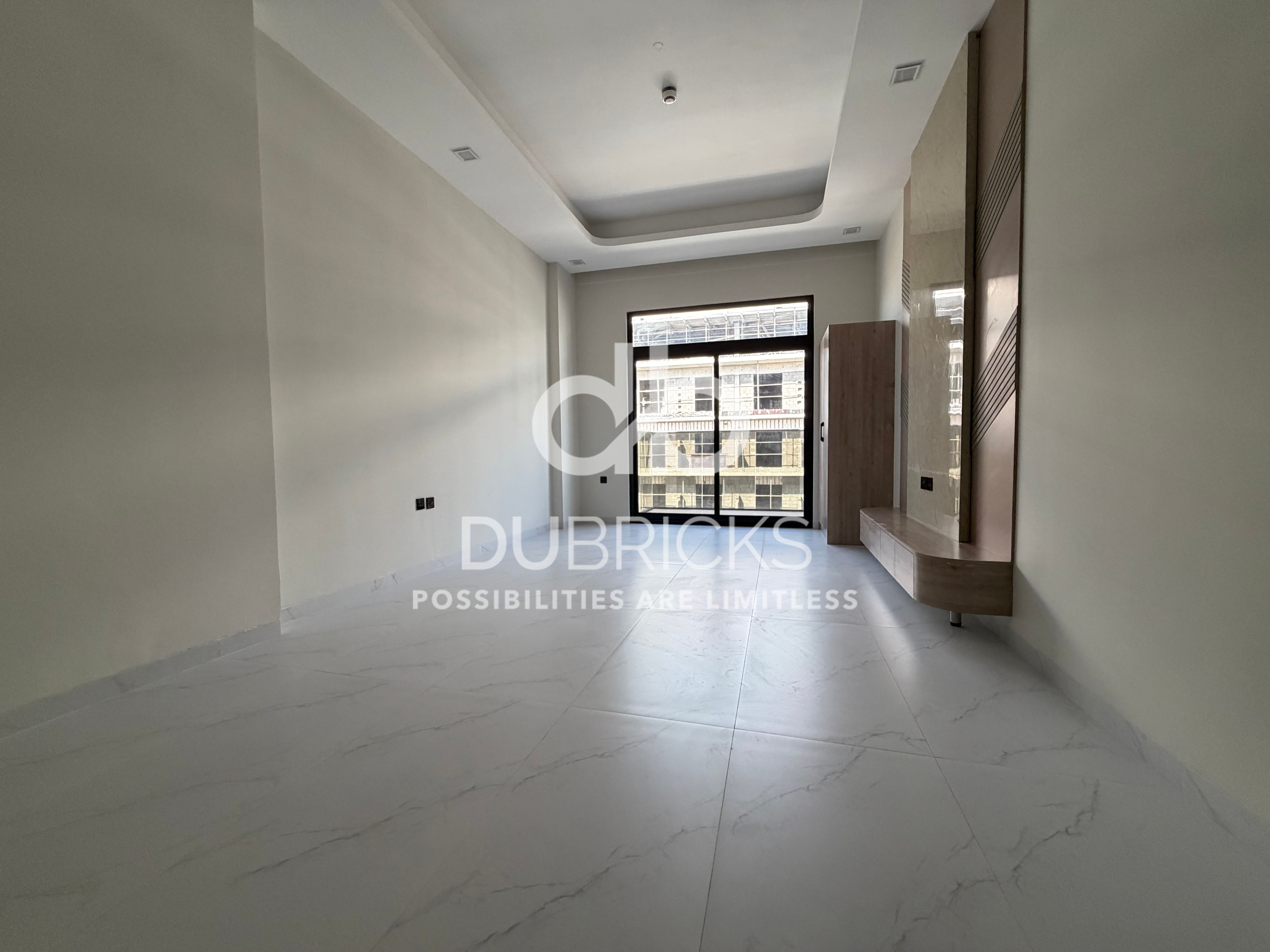 Modern Studio + Balcony | Prime Area | Brand-New Building