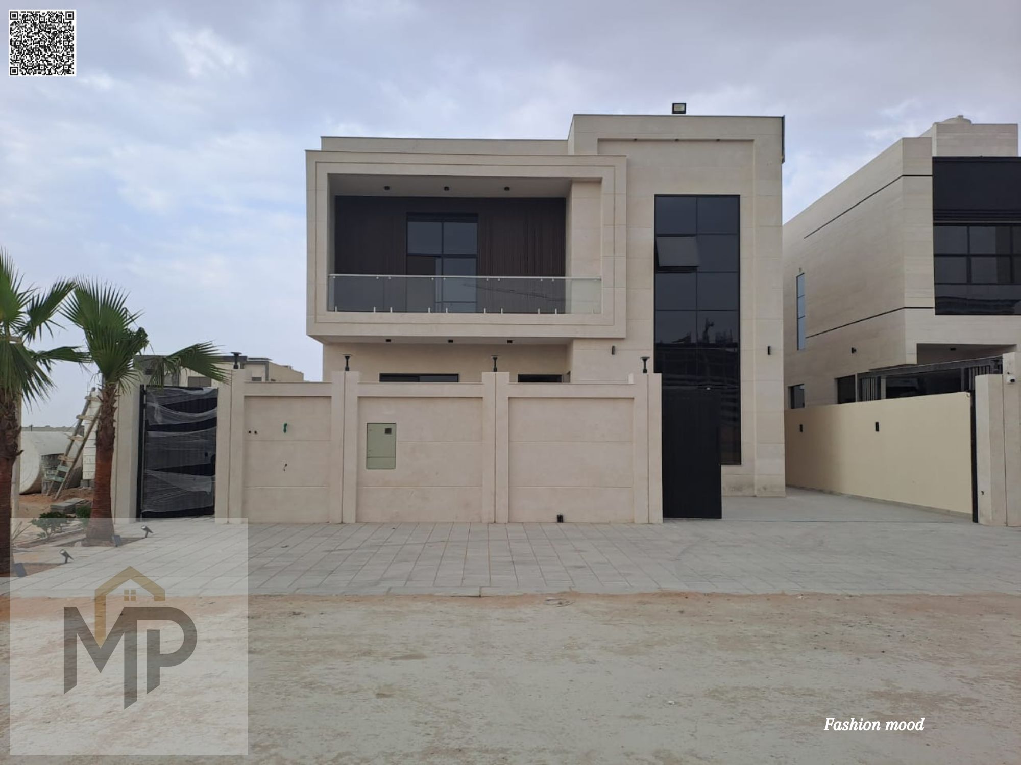 Villa for sale at ajman| al amerah area| 5 master rooms, majlis, hall, maid room| freehold for all nationalities.