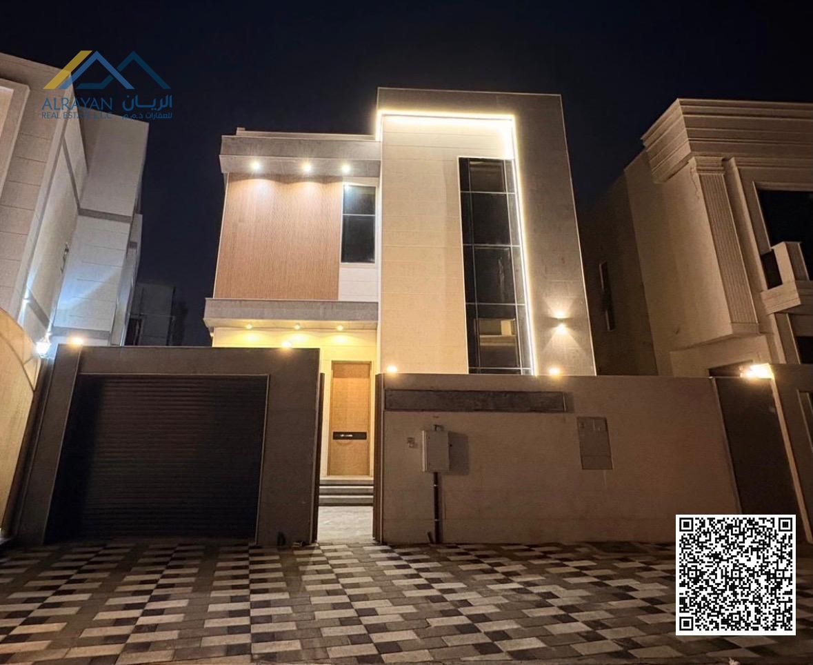 A unique residential opportunity for rent: a luxurious villa with exquisite finishes and world-class amenities, located in the heart of Ajman's Al Yas