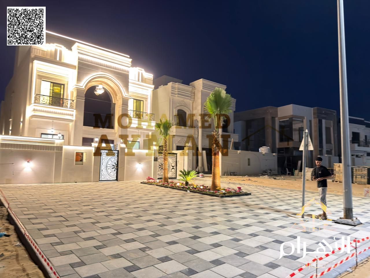 Villa for Sale in Al Helio 1 – 6 Master Bedrooms – Main Road – 25m Setback