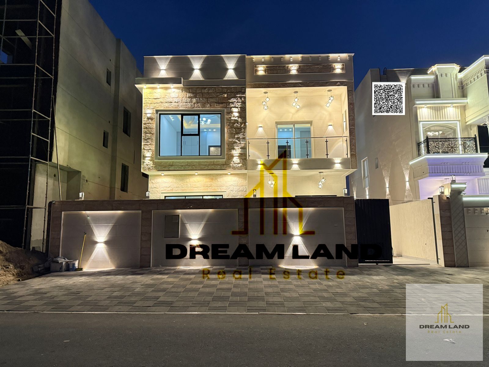 Including registration fees, Adorable villa, consists of 6 master bedrooms with built in wardrobes, rooftop and swimming pool, now for sale