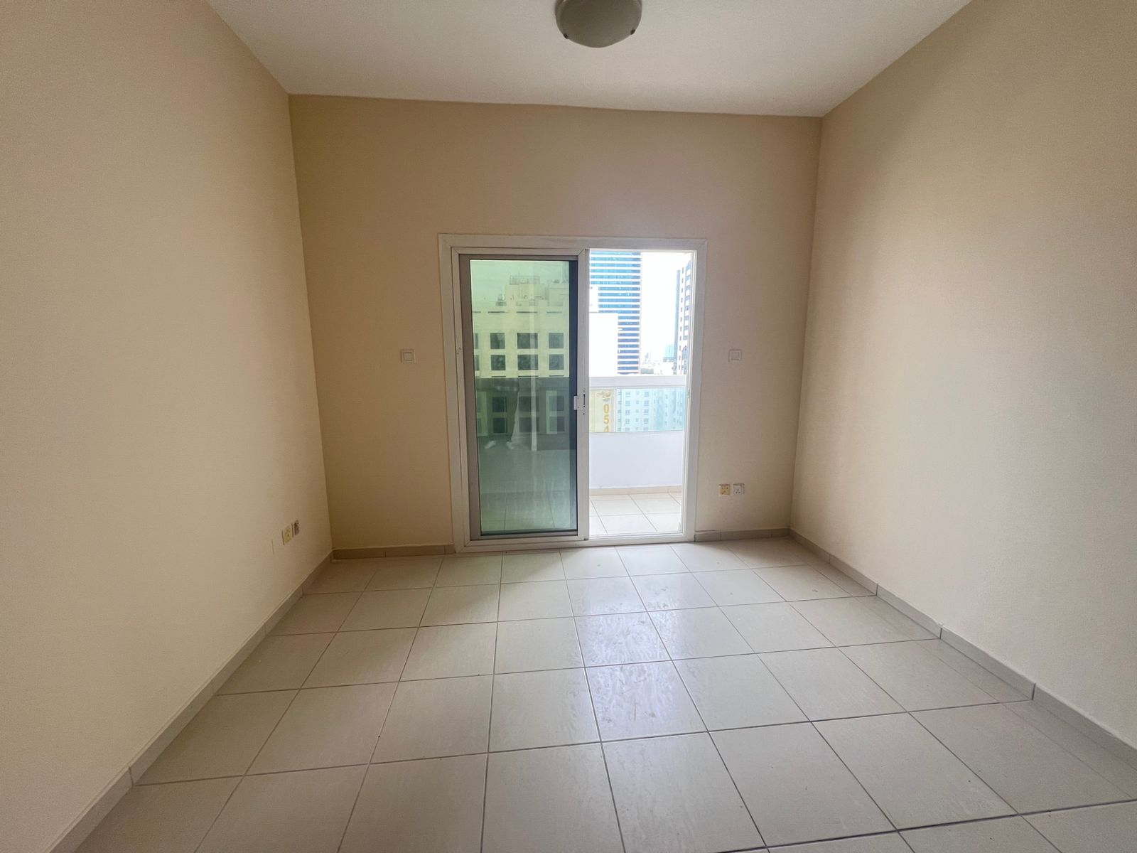 Largest 1BR + living in Al Majaz 3 | 1,100 sq. ft | Central AC | Free maintenance | Wall closets | Free parking | Balcony with open view | Prime