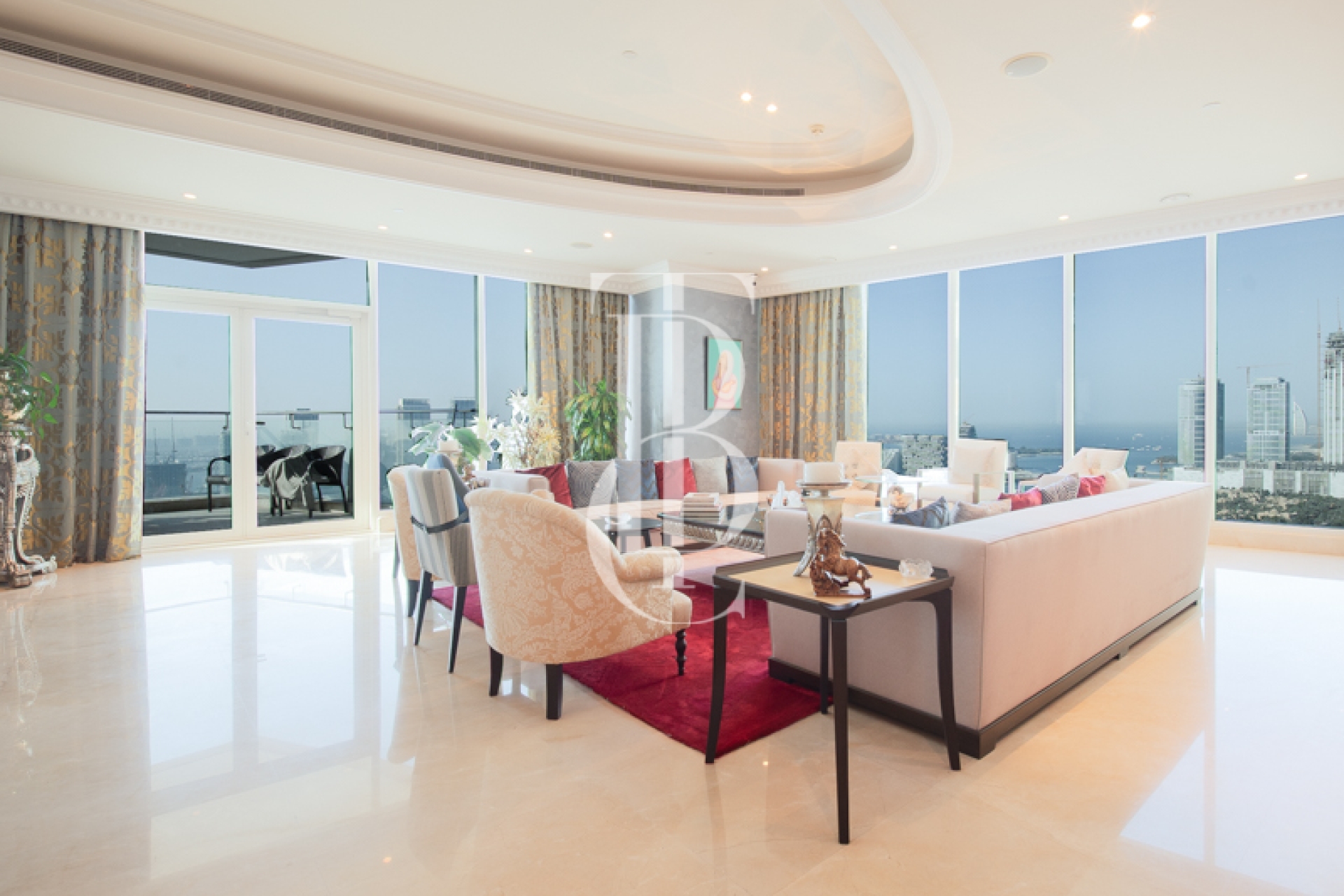 High Floor with Unique View of Bur Al Arab