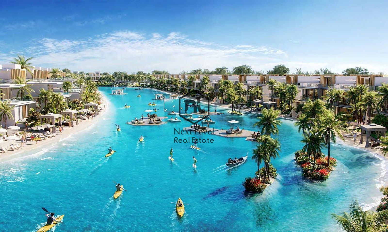 5BR-townhouse | 1% Monthly | Middle Town | Near Lagoon | Waterfront Living