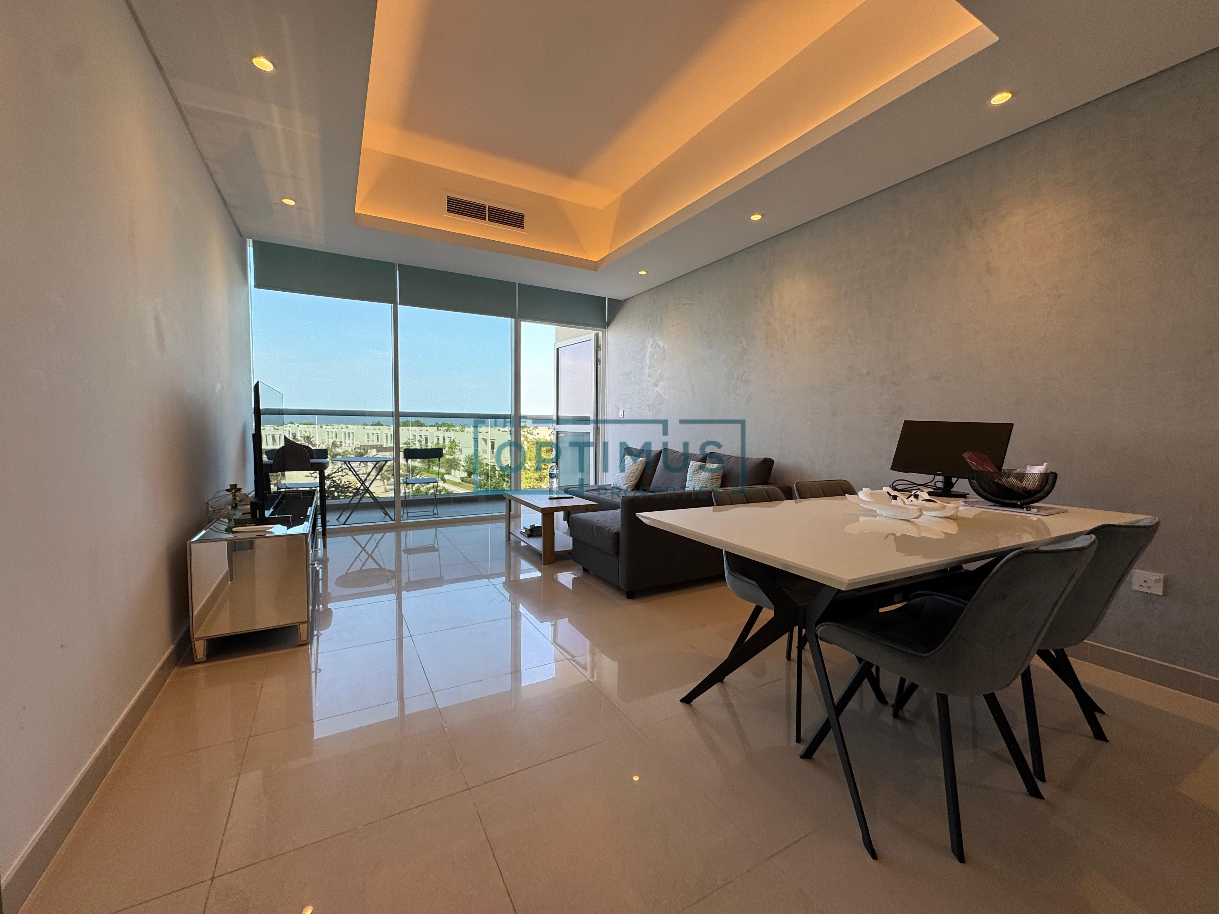 Luxury 1 Bedroom | Sea & Bermuda View | Fully Furnished