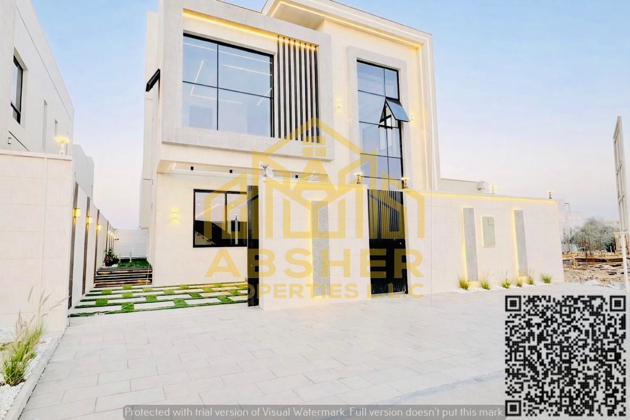 Luxury Villa for Sale in Al Zahya – Prime Location Facing a Park