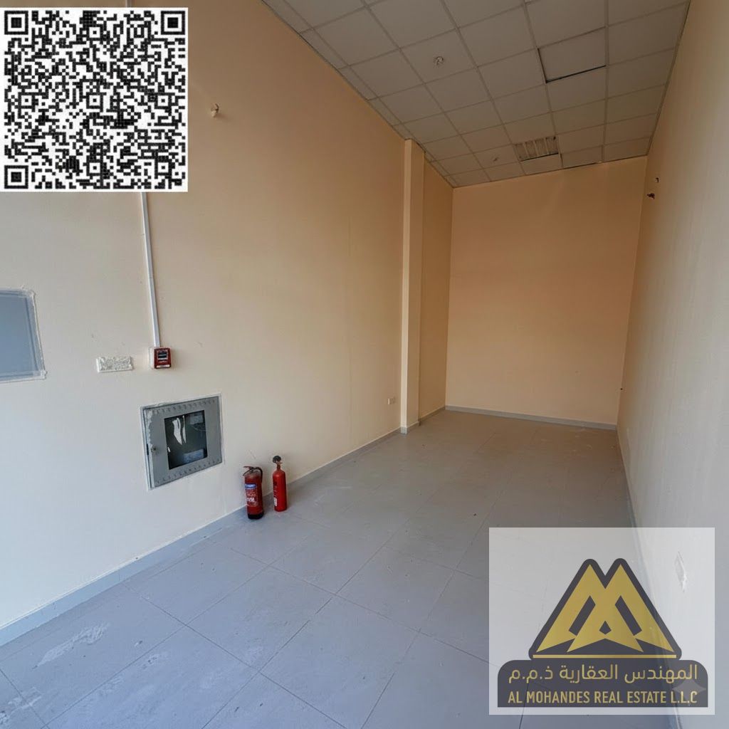Large shop space | Commercial space suitable for all activities | Prime location close to all services | Easy access to Dubai due to its proximity to
