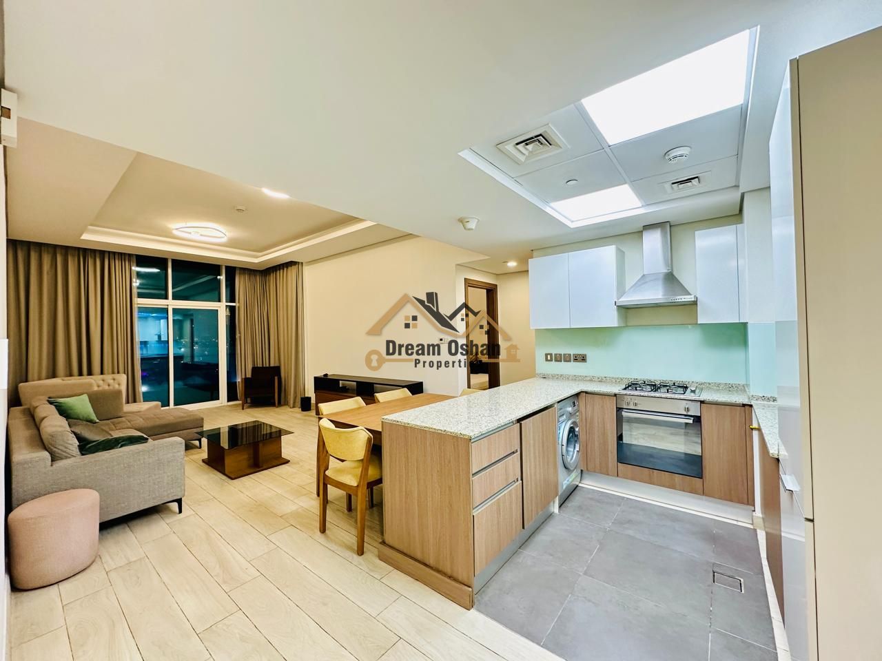 Huge Furnished Vacant 1B/R 1.5M Terrace All Amenities
