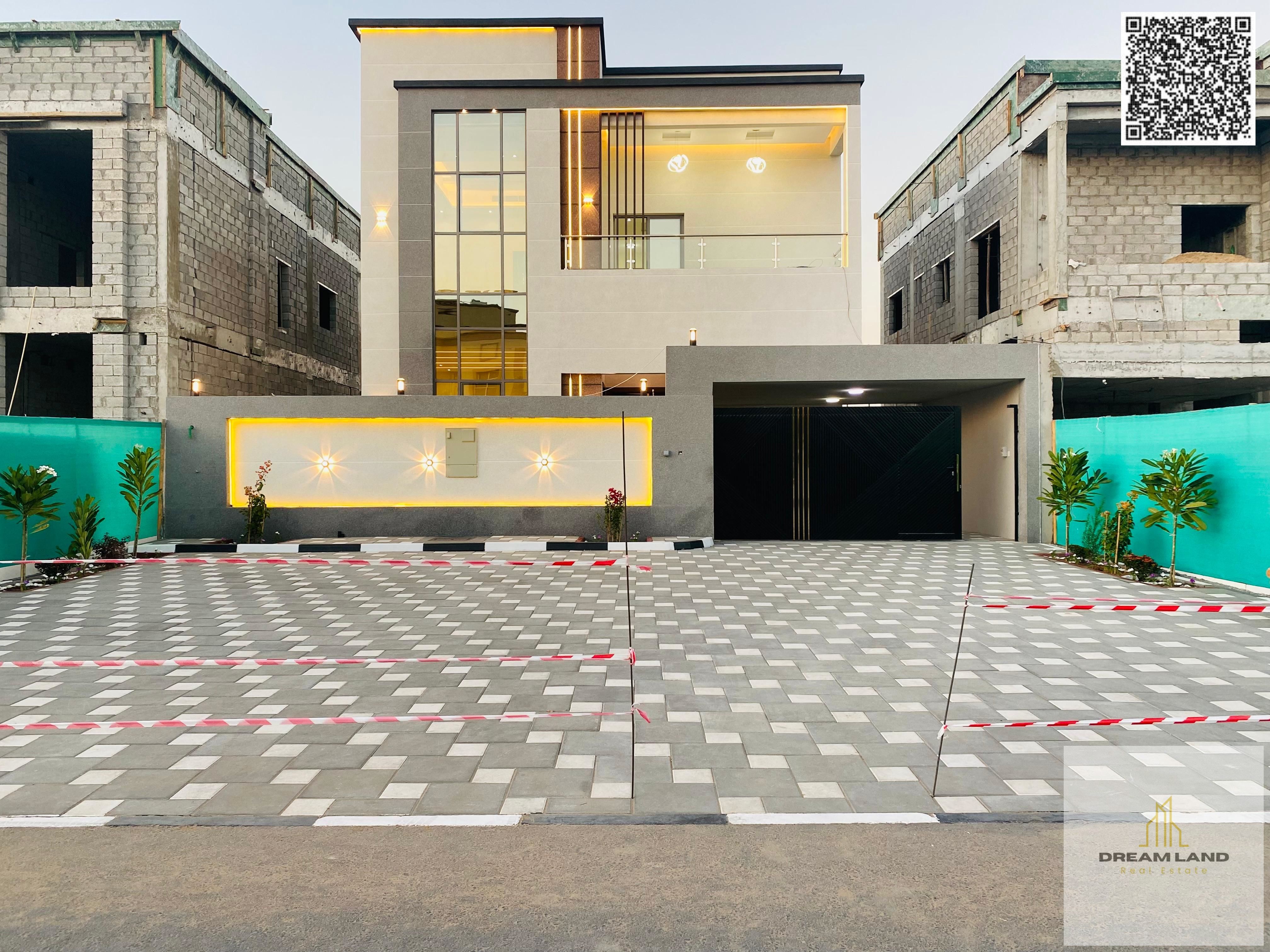Modern villas for sale in Al-Haliou 2 – Personalized finishing – Includes registration and general air conditioning