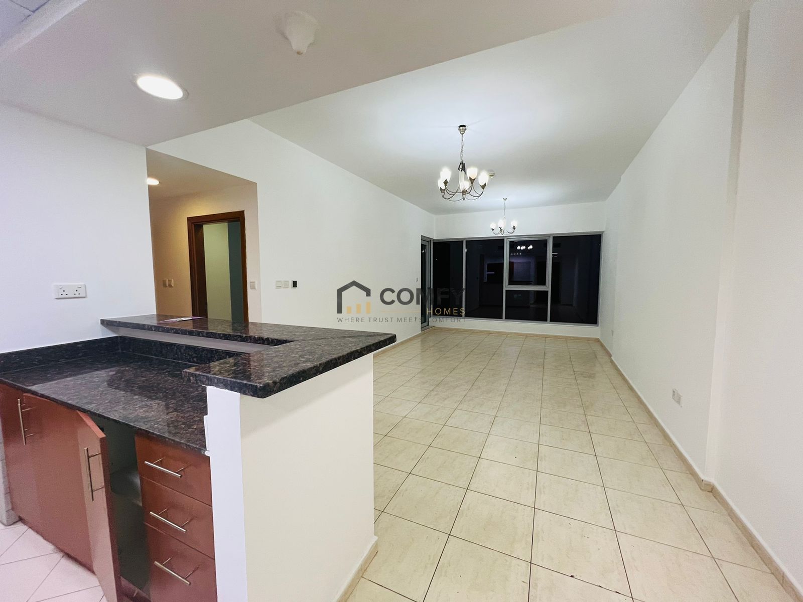 1 Bedroom Apartment | Skycourts Tower E | Multiple Views | Balcony Access