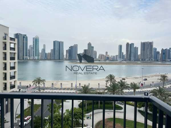 Spacious 3BR + maid with partial sea view, flexible payment plan, and freehold ownership in Sharjah’s waterfront community.