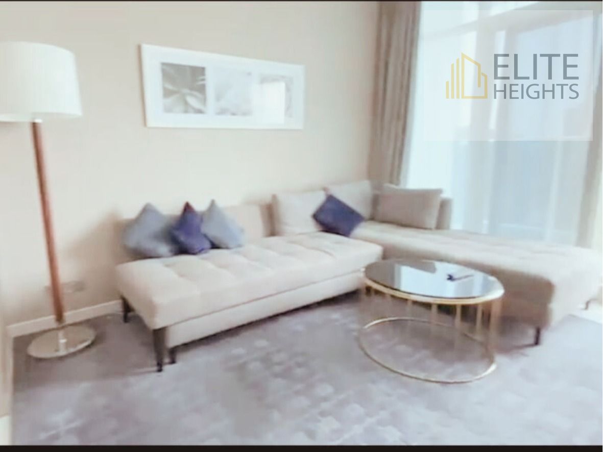 Canal-Facing 2BR | Furnished Apartment | Balcony with Marina View