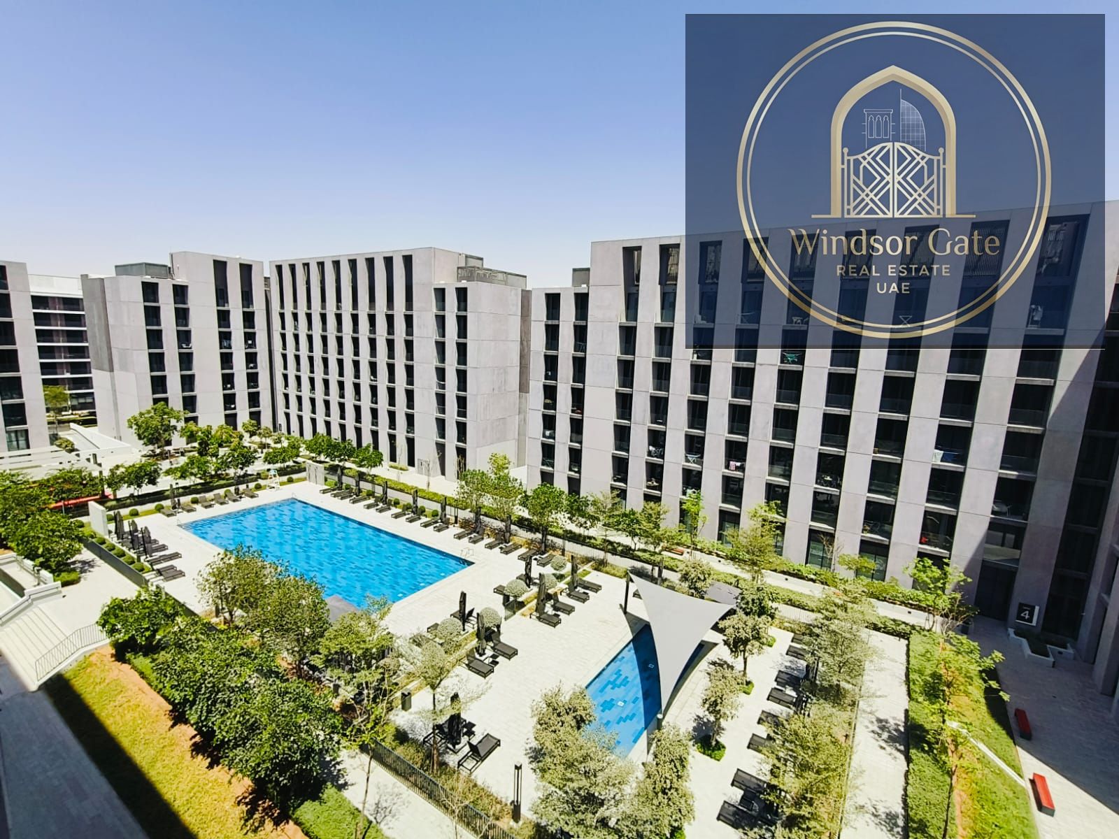 Pool View 1BHK | Tiraz Aljada | Modern Living | From AED 60,000