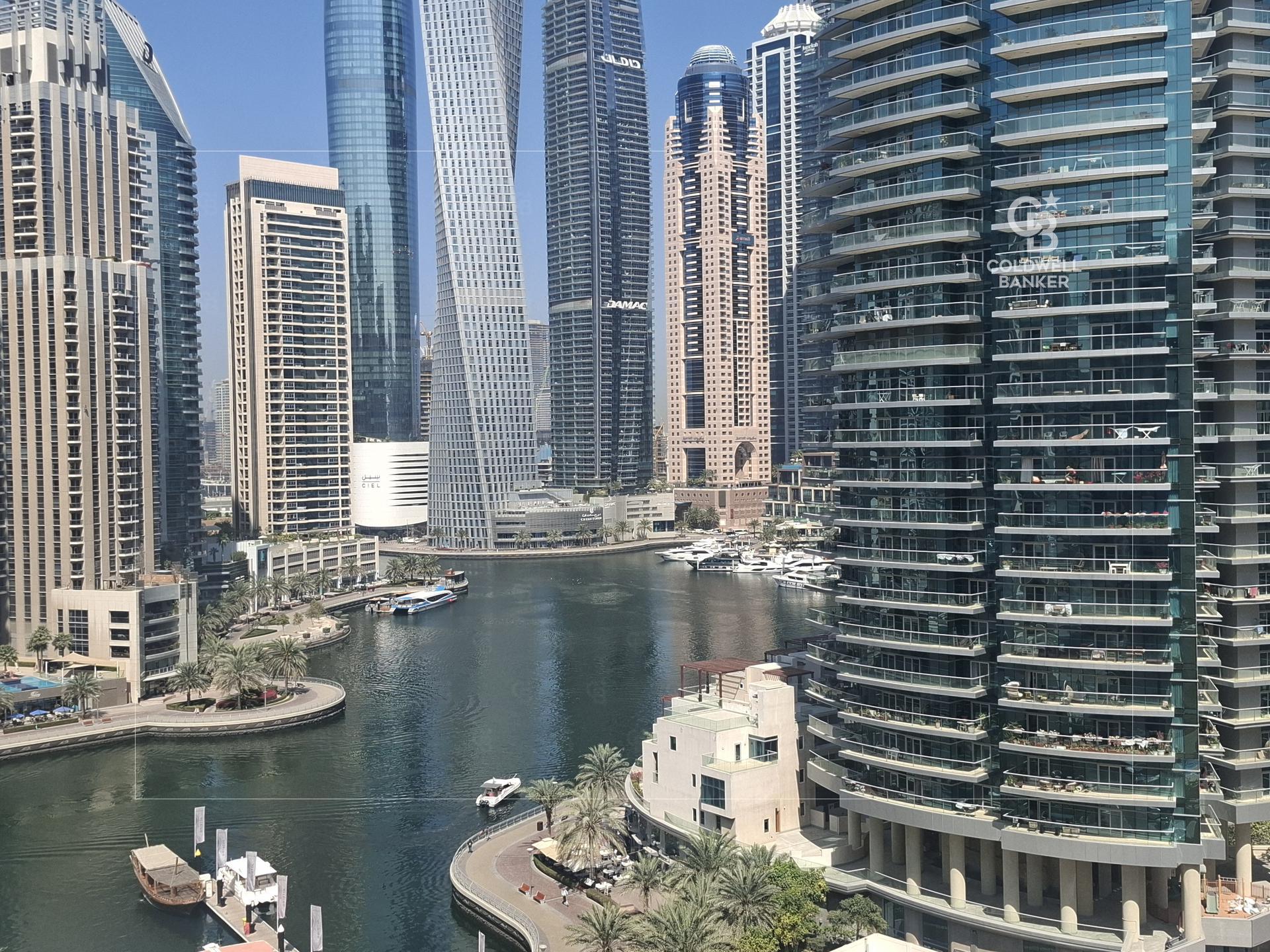 Fully Upgraded | Marina View | Furnished | Balcony