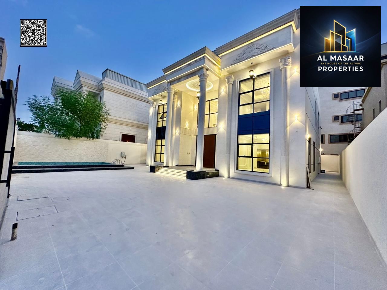 Classic design under construction, 6 master bedrooms with rooftop terrace, swimming pool, and internal elevator. Built-up area 7500 sq ft. Price inclu