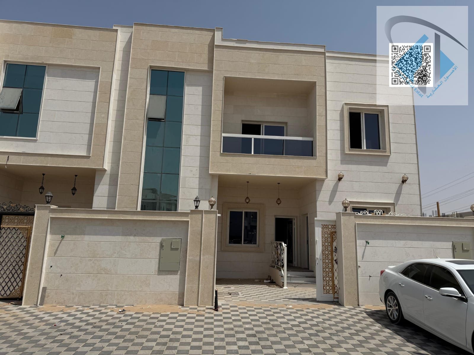 Opportunity to rent a 5-bedroom villa with a living room, majlis, maid's room, and roof terrace near Al Rahmaniyah, Sharjah, in Ajman, in a prime loca