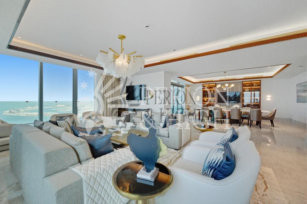 Iconic 5 Beds Furnished Penthouse | Full Sea View