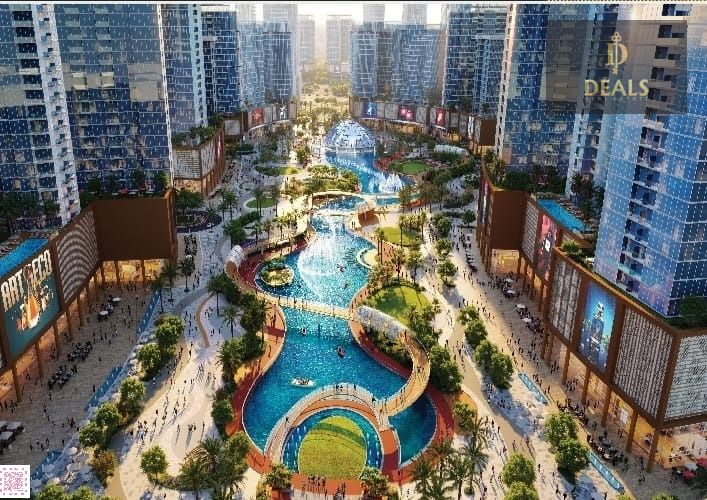 TIGER DOWNTOWN AJMAN:FULLY FURNISHED APARTMENT IN LARGEST LAGOON COMMUNITY/NOW JUST 10 PERCENT DOWNPAYMENT/DON'T MISS OUT!!!!