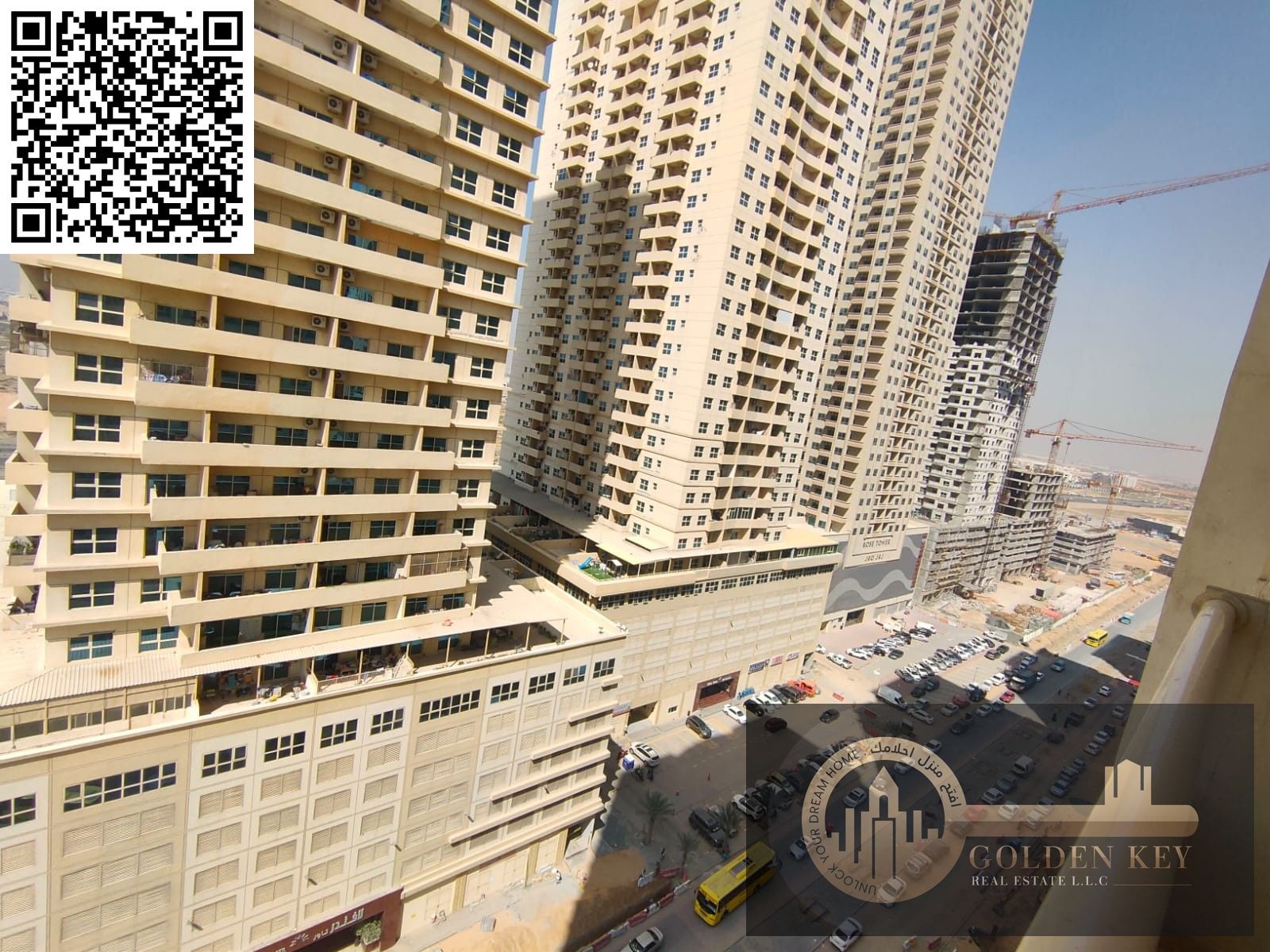 2 Bedroom Apartment with Balcony Emirates City AED 37,000