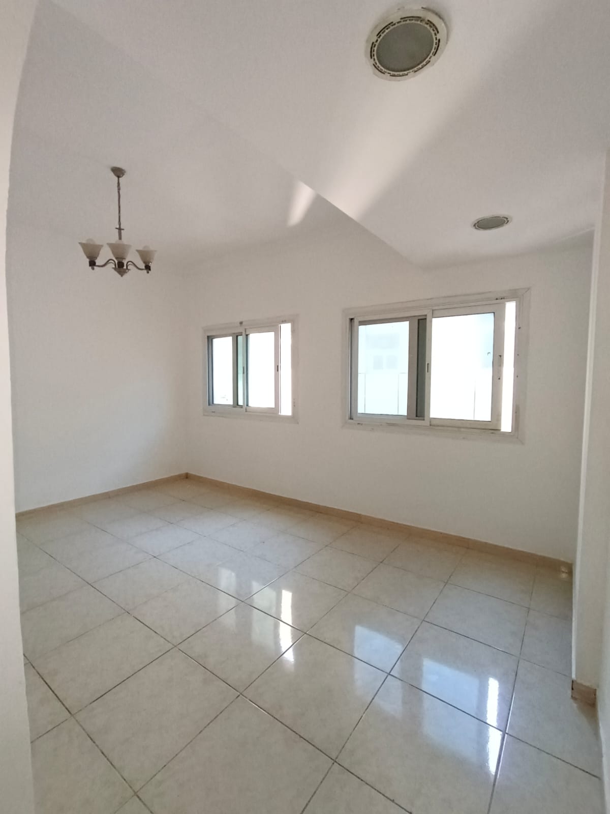 1 bedroom apartment for rent in Al Qasimia, prime location near services and Jubail station, balcony, central AC, great price, book now today!!