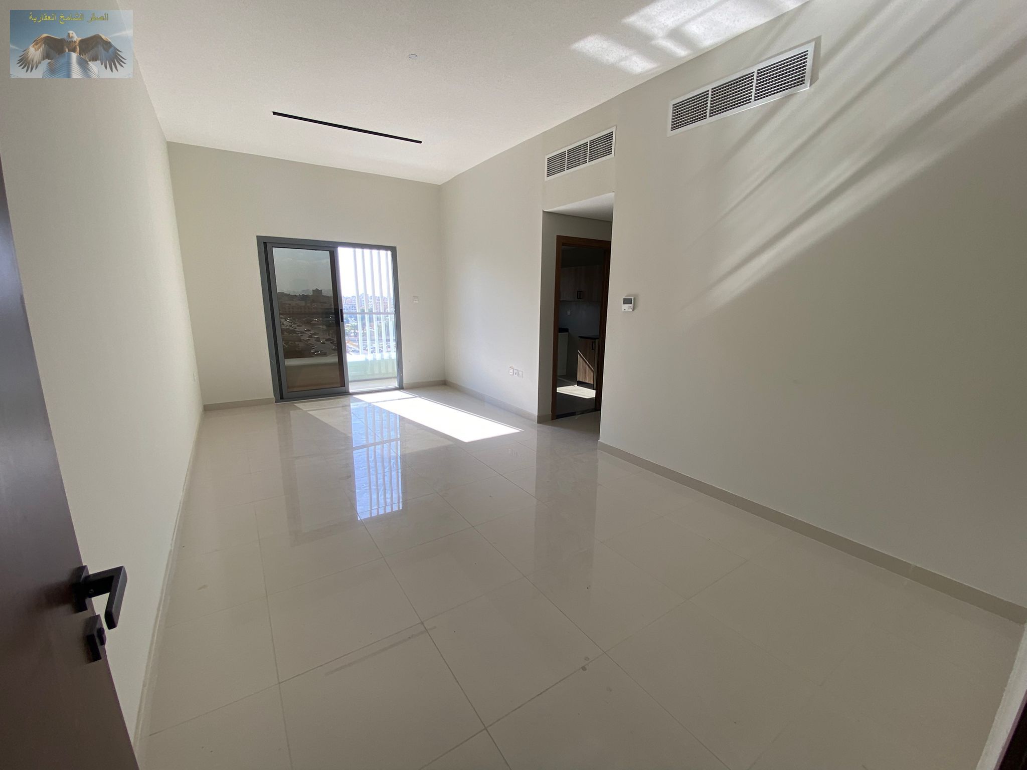 The most luxurious two-bedroom apartment with a modern design and well-planned spaces that offer comfort and privacy. It features two bedrooms with co
