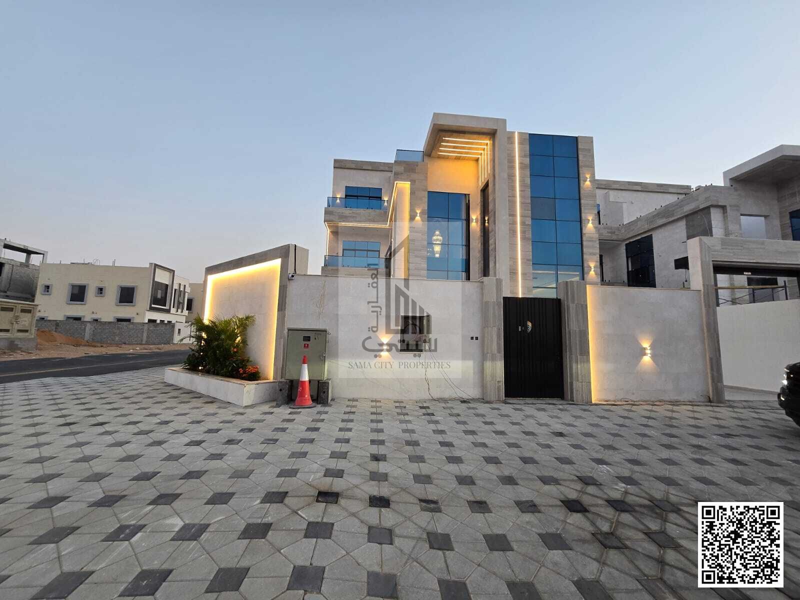 Modern luxury villa with high-end finishing