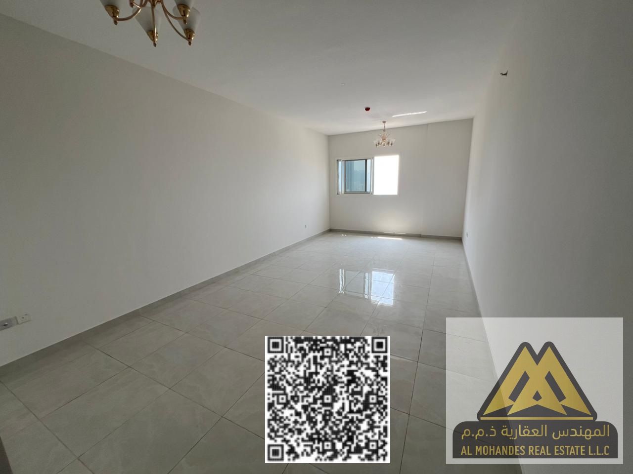 Two-bedroom apartment for annual rent – Second row from the Corniche