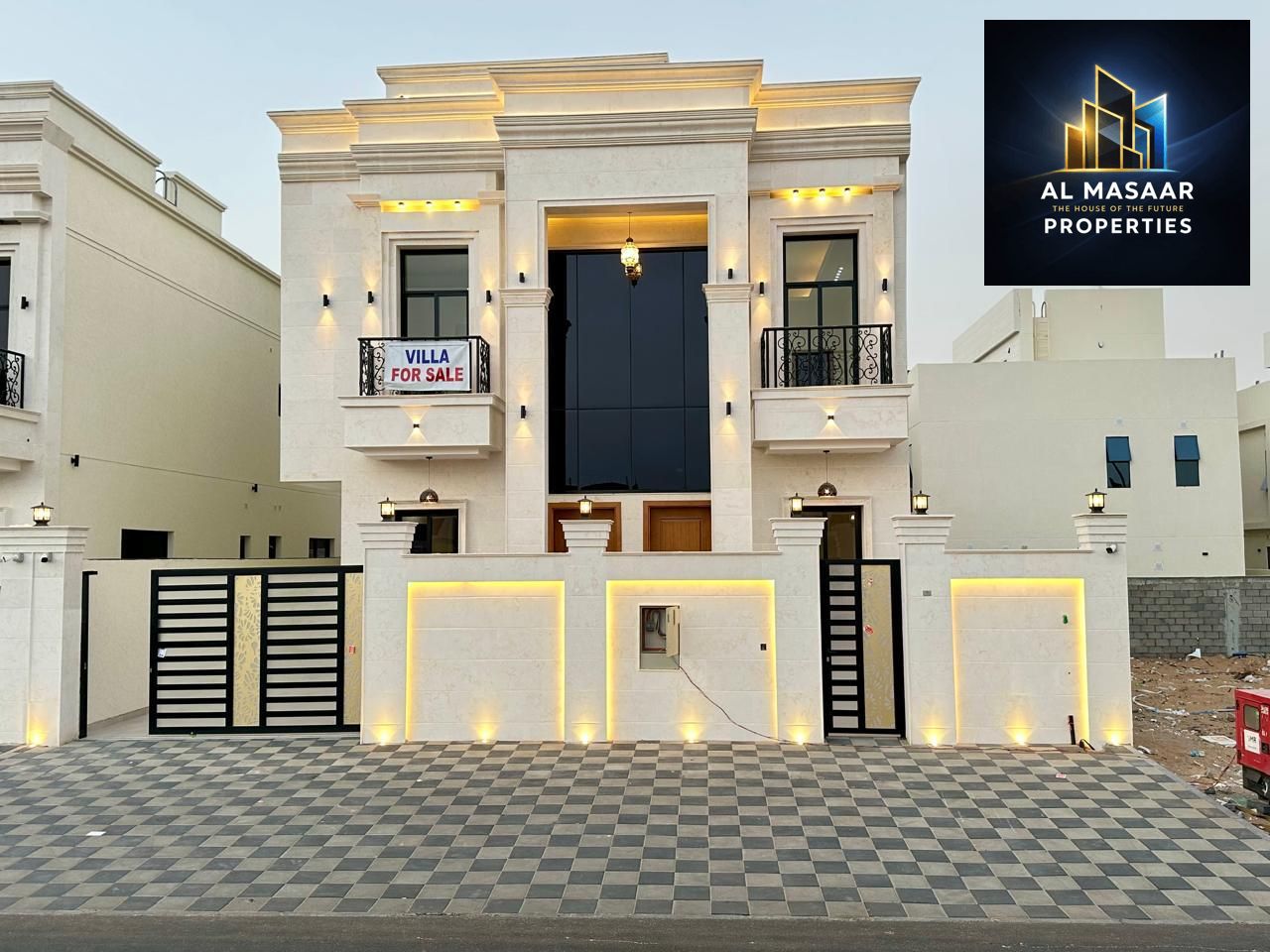 Classic design villa with 6 rooms, 2 halls and a roof | Freehold ownership | Price includes registration fees and is negotiable.